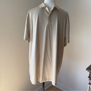 Alfani Men's Light Cream Polo Shirt